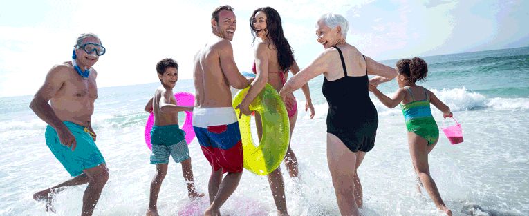 seniors-and-family-at-beach
